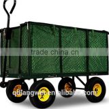 $30000 Trade Assurance TUV Verified Folding Steel Mesh Heavy Duty Wagon Cart