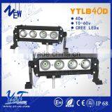 9.5 Inch 40w 3500 lm Led Work Light Bar Car Truck Boat off Road Flood Lamp Bulb thumbnail-2