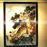 100%wool Tiger Pattern Damatic Wall Carpet thumbnail-1
