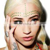 OEM Custom Radiant Temporary Self-adhesive Makeup Rhinestone Crystal Face Jewels Sticker Eye Jewels on Sticker Factory thumbnail-5