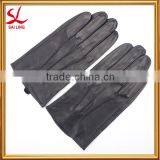 Men Thinsulate Leather Gloves Soft Fleece Lined Winter Warm Gloves thumbnail-1