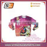 Stan Caleb Bright Color Kids Plain Crewneck Sweatshirt Sweatshirt Fleece Sweatshirt