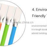 Zinc Alloy USB Data Charger Cable Cord Line for IPhone 6S 5S 5 6 Plus i Pad IPod thumbnail-3