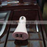 Wholesale Universal 5v Car Charger Dual Usb Car Charger 5v 1a/2.1a With Led Light thumbnail-3