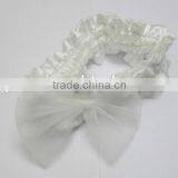 Elegant White 18 Months Baby Dress Hairband Free 18 Months Baby Dress thumbnail-2