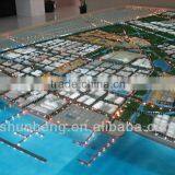 Master Plan Miniature Acrylic Block Scale Building Model With Lighting thumbnail-1