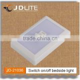 Switch on/off bedside light bedside reading wall light table light led