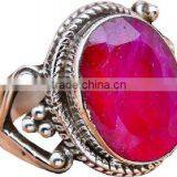 Lively Rainbow Moonstone Jewelry Manufacture Sterling Jewellery Rings thumbnail-1