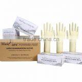 MaxCare LATEX EXAMINATION GLOVE (POWDER FREE)