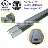 100 - 277v 240 Degree CE RoHS CUL DLC UL 48 Led Tube, 0.6m Tube8 Led thumbnail-3