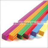 Colorful High Polished Extruded Acrylic Rod in Best Sell in China