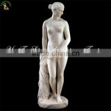 The marble sexy nude lady figure statue