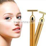 24K Gold Beauty Bar, Facial Roller Anti-aging Massager