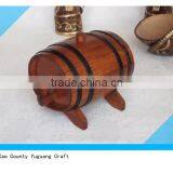 Classic Wooden Wine Barrel for Grape Wine Culture thumbnail-1