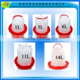 manual drinker and manual feeder plastic chicken drinkerand feeder made in China