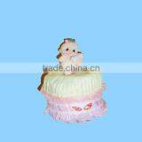 Beautiful Girl Resin Cupcakes Baby Shower Party Cake Favor Gifts