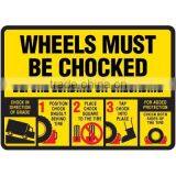 Chock the Wheels/Wheel Chock/Wheel Stop thumbnail-1