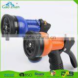 China Supplier 8 Patterns Plastic Water Spray Nozzle Garden Hose Nozzle thumbnail-3