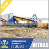 Cheap gold bucket dredger, China Small Gold Dredger for sale, high quality dredger