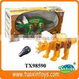 RC Radio Remote Control Dinosaur With Light and Sound thumbnail-2