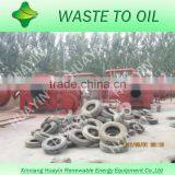 Environmentally for Equipment for Used Tire Recycling Produce the Waste Tyre Pyrolysis Plant With 17008BTU/LB Crude Oil thumbnail-1