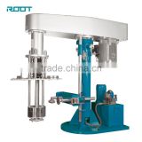 Batch production vertical basket bead mill for ink
