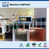 Electric Insulation Anti - Aging Smooth Fiberglass Pultrusion Profile Square Grp Pipe thumbnail-1