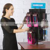 Customized Metal Countertop Sign Holder Pegboard Spinner Stand thumbnail-2