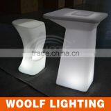 CE and Rohs Cert KTV Nightclub Illuminated RBG LED High Chair thumbnail-2