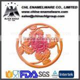 Promotion Non Slip Cast Iron Enameling Trivet