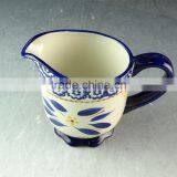 China Factory Unique Shaped Ceramic Cup With Handle, Cheap Stock Porcelain Cup for Wholesale thumbnail-2
