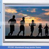 PF2301 1 Inch Profile Aluminum Snap Poster Frame thumbnail-1
