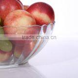 5 Pieces Engraving Large Cheap Clear Decorative Glass Salad Bowls thumbnail-2