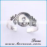 Wholesale Adjustable Interchangeable Jewelry Snap Button Bracelet thumbnail-4