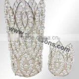 Metal Crystal Vase Votive thumbnail-1