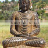 Large Garden Outdoor Sculptures Stone Carvings Marble Buddha Statues thumbnail-4