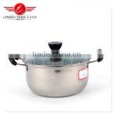 High Quality Kitchen Cookware/Promotion 5pcs Stainless Steel Cookware/Cooking Pot thumbnail-3