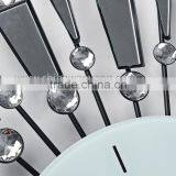 Metal Crystal Wall Digital Clock With Mirror thumbnail-4