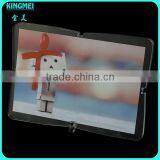 KM-VP43 I Shape Bus Stop Acrylic Photo Frame Lucite Photo Frame for Photos on Desk thumbnail-4