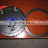 Kayak Deck Plate Hatch Cover With Bag 9 Inch Black thumbnail-2