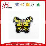 Wholesale Custom Pvc Rubber Yellow Butterfly Fridge Magnet for Sale thumbnail-1