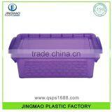 Customized Color Plastic Storage Box With Lid With Lock