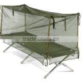 Army Folding Camping Cot Double Oxford Military Bed With Mosquito Net thumbnail-2