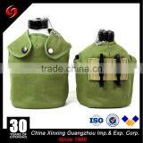 Portable 1L Military Army Aluminum Water Bottle Canteen With Storage Bag and Aluminum Mess Tin thumbnail-1