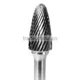 Tialn-coated Long Shank Tungsten Carbide Rotary File Polishing Burs of Plastic Tube Packing thumbnail-1