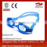 Adjustable Safety Silicone Durable Oem Printed Logo Swimming Goggles thumbnail-6
