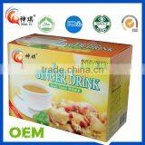 Wholesale FDA, HALAL. KOSHER Honey Instant Ginger Tea in Slimming Tea Granular Manufacturer thumbnail-2