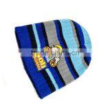 Custom Hip Hop Beanie Hat// Wholesale Your Design Logo Beanie Winter Cap/woven Label Knitted Cap thumbnail-2