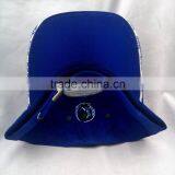 Lightning Serging Embroidered With Stereoscopic Letter Embroidered Longer Brim Sun Hat Baseball Cap thumbnail-5