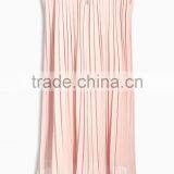 Pink Little Girls Beaded Pleated Back Party Dress HSD8134 thumbnail-3